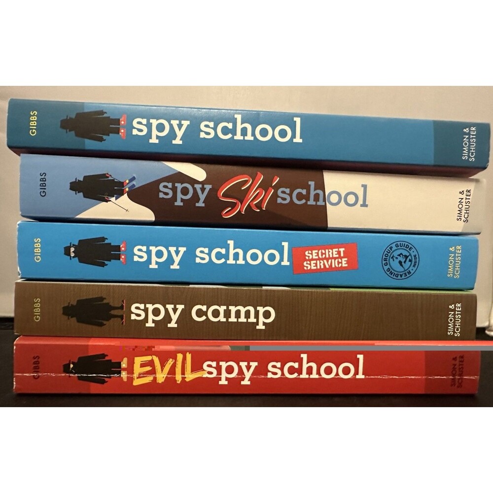 Lot 5 Spy School Series Books by Stuart Gibbs PB